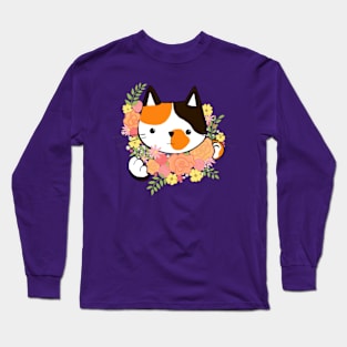 Calico Bouquet Long Sleeve T-Shirt